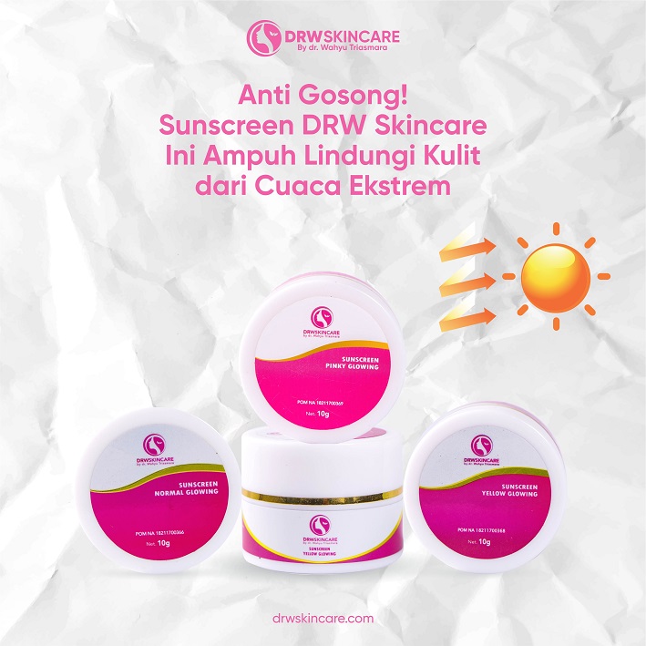 Anti Gosong! Sunscreen DRW Skincare Ini Ampuh Lindungi Kulit dari Cuaca Ekstrem
