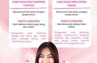 Perbedaan Cara Pakai DRW Slimming Capsule dan DRW Kapsul Gemuk Badan